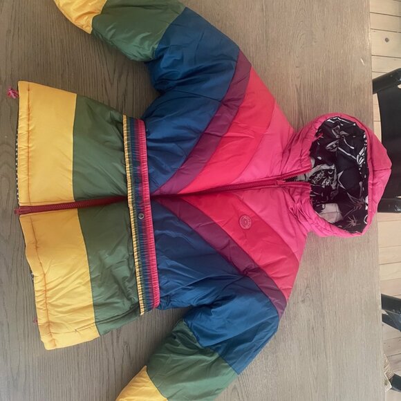 Farm RIO Cerrado Sky Reversible Puffer Jacket - Picture 3 of 4